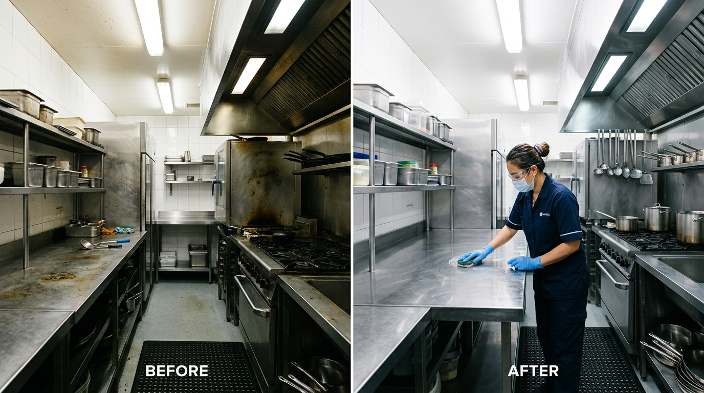 Deep cleaning service for commercial properties