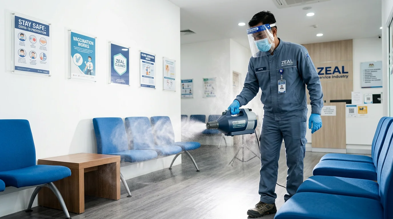 Professional disinfection service in Kota Kinabalu