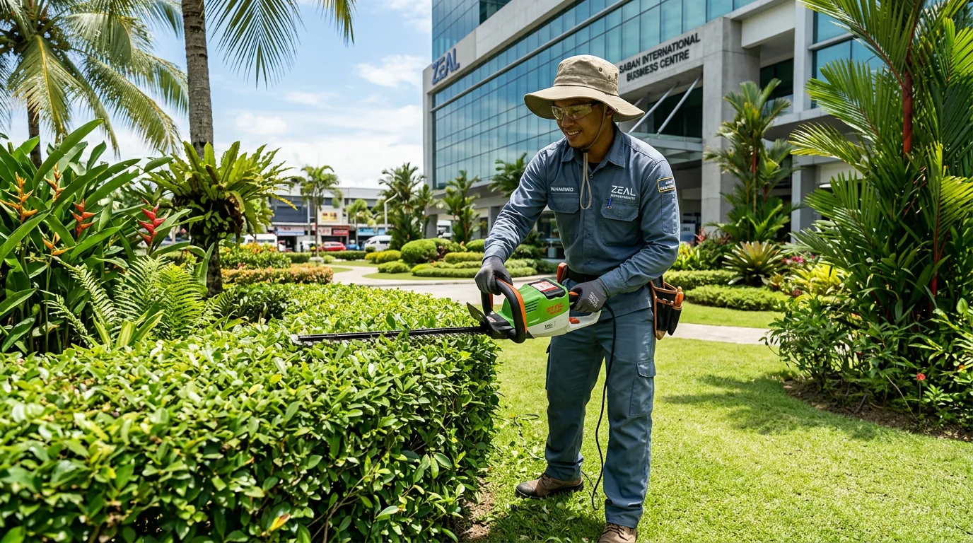 Professional landscaping and gardening service
