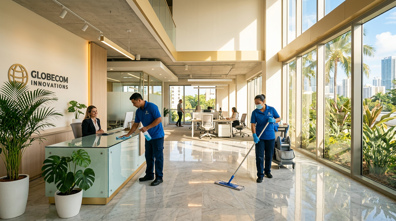Professional office cleaning service in Kota Kinabalu