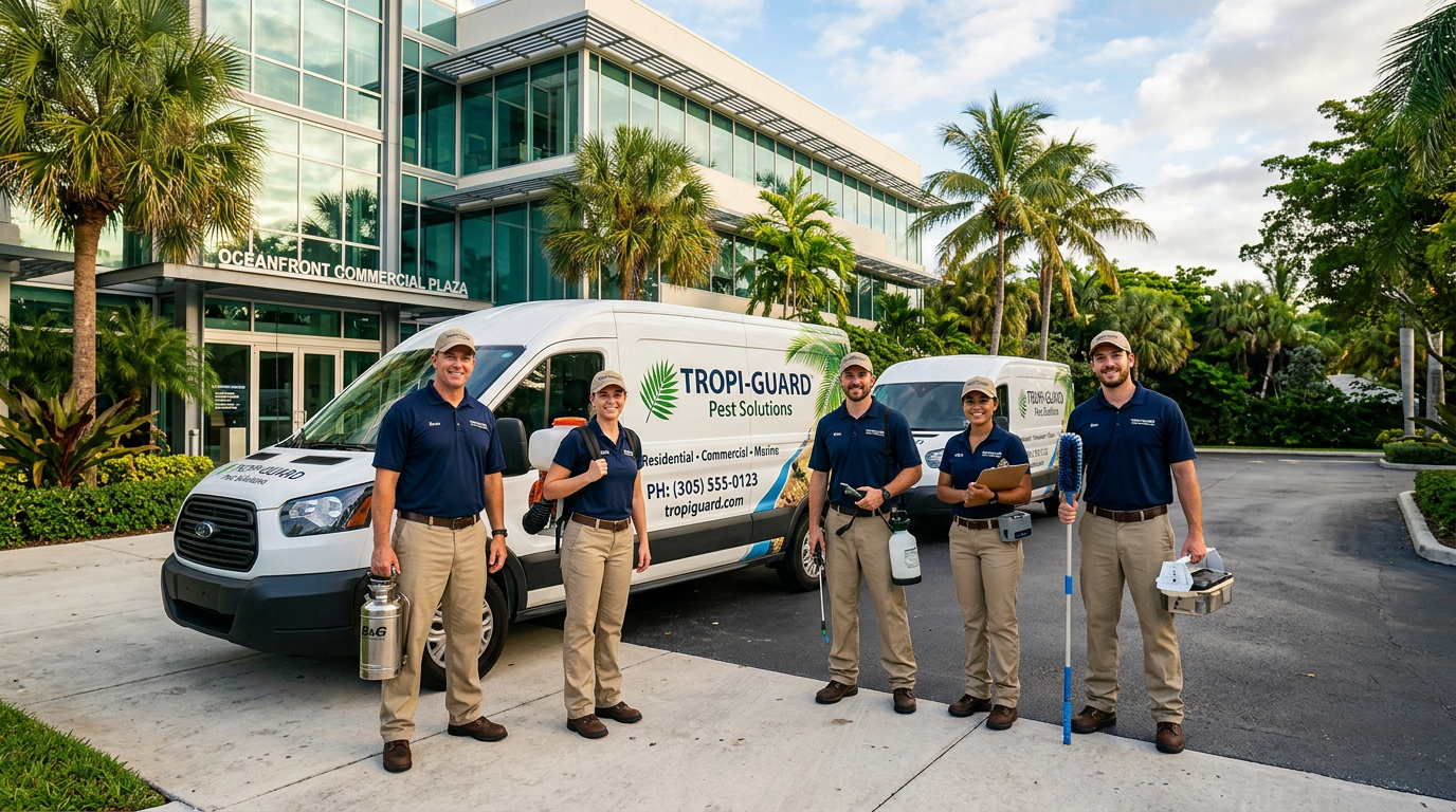 Pest control team in Kota Kinabalu
