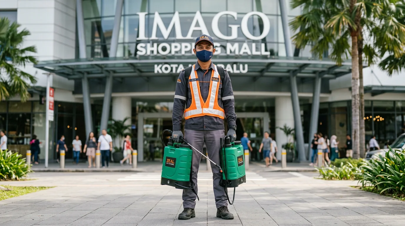 Pest control team in Kota Kinabalu