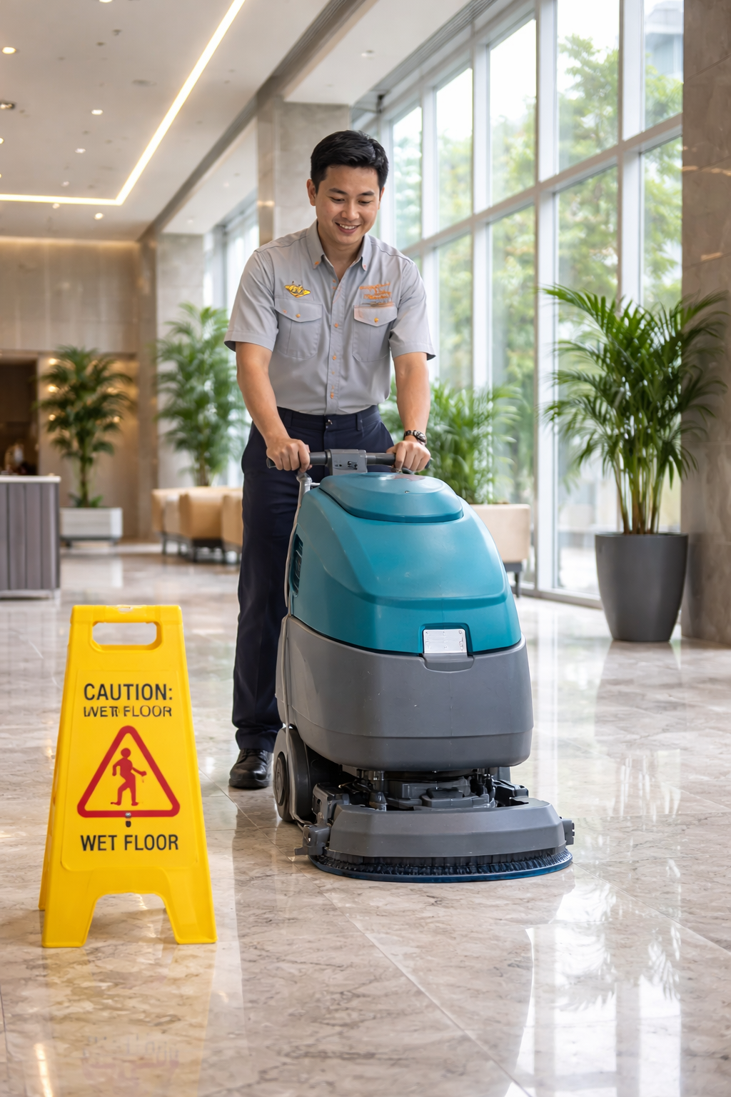 Commercial Floor Care — Baysuite Condominium