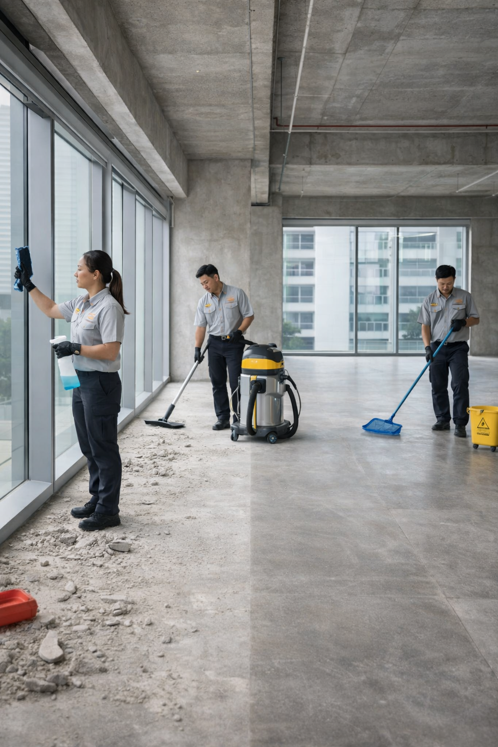 Post-Construction Cleaning — New Development